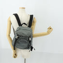 PRADA Backpack Nylon Gray Silver Auth BA10134-27