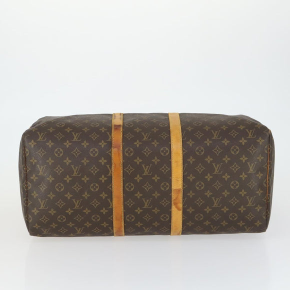 LOUIS VUITTON Monogram Keepall 55 Boston Tasche M41424 LV Auth BA10136