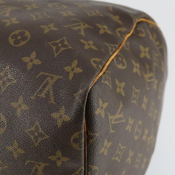 LOUIS VUITTON Monogram Keepall 55 Boston Tasche M41424 LV Auth BA10136