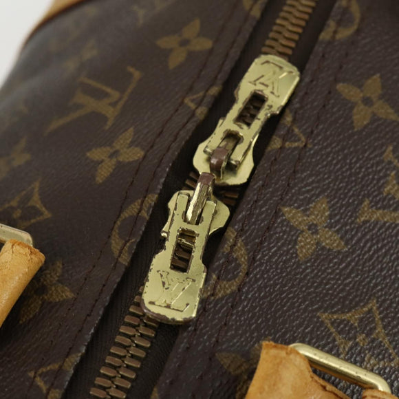 LOUIS VUITTON Monogram Keepall 55 Boston Tasche M41424 LV Auth BA10136