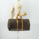 LOUIS VUITTON Monogram Keepall 55 Boston Tasche M41424 LV Auth BA10136-24