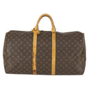 LOUIS VUITTON Monogram Keepall 55 Boston Tasche M41424 LV Auth BA10136-13