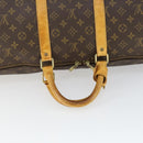 LOUIS VUITTON Monogram Keepall 55 Boston Bag M41424 LV Auth BA10136-7