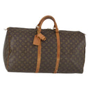 LOUIS VUITTON Monogram Keepall 60 Boston Bag M41422 LV Auth BA10138-1