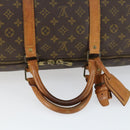 LOUIS VUITTON Monogram Keepall 60 Boston Bag M41422 LV Auth BA10138-7