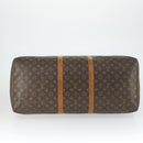LOUIS VUITTON Monogram Keepall 60 Boston Bag M41422 LV Auth BA10138-5