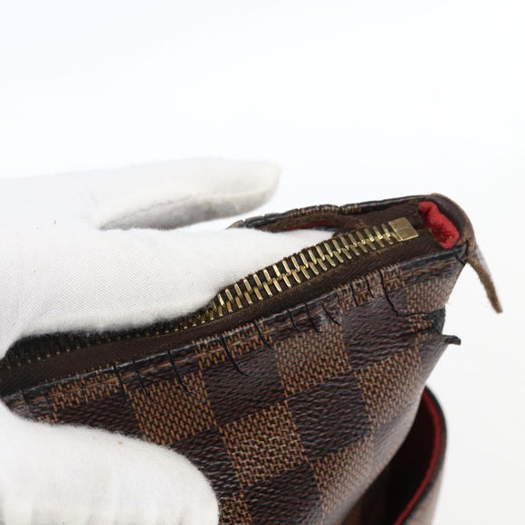 LOUIS VUITTON Damier Ebene Totally MM Hand Bag N41281 LV Auth BA10143