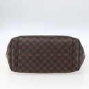 LOUIS VUITTON Damier Ebene Totally MM Hand Bag N41281 LV Auth BA10143-5