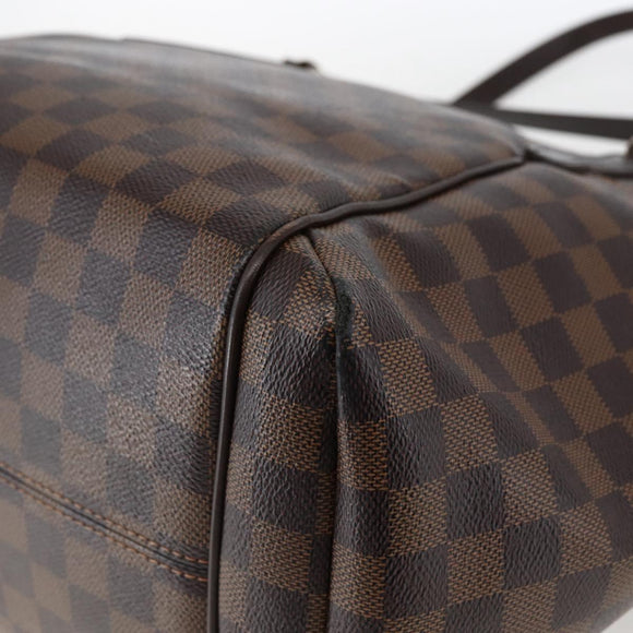 LOUIS VUITTON Damier Ebene Totally MM Hand Bag N41281 LV Auth BA10143