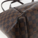 LOUIS VUITTON Damier Ebene Totally MM Hand Bag N41281 LV Auth BA10143-19