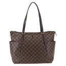 LOUIS VUITTON Damier Ebene Totally MM Hand Bag N41281 LV Auth BA10143-13