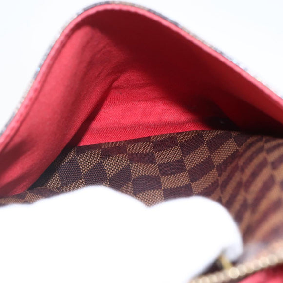 LOUIS VUITTON Damier Ebene Totally MM Hand Bag N41281 LV Auth BA10143