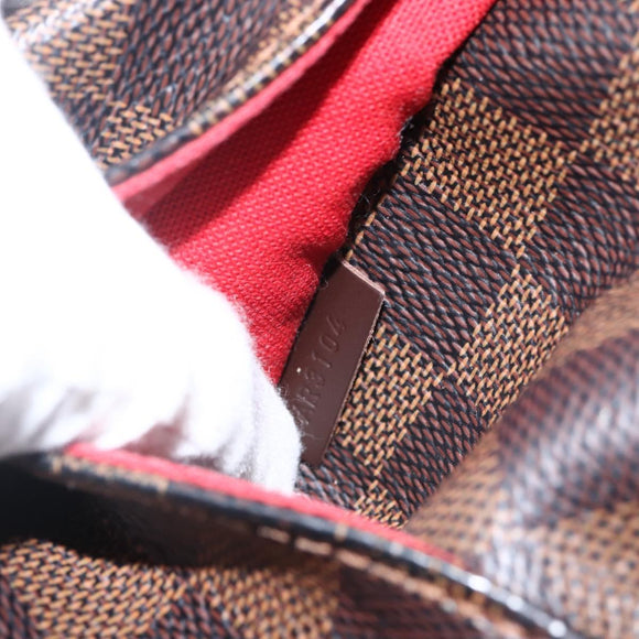 LOUIS VUITTON Damier Ebene Totally MM Hand Bag N41281 LV Auth BA10143