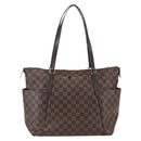 LOUIS VUITTON Damier Ebene Totally MM Hand Bag N41281 LV Auth BA10143-2