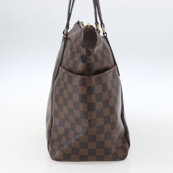 LOUIS VUITTON Damier Ebene Totally MM Hand Bag N41281 LV Auth BA10143
