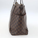 LOUIS VUITTON Damier Ebene Totally MM Hand Bag N41281 LV Auth BA10143-4