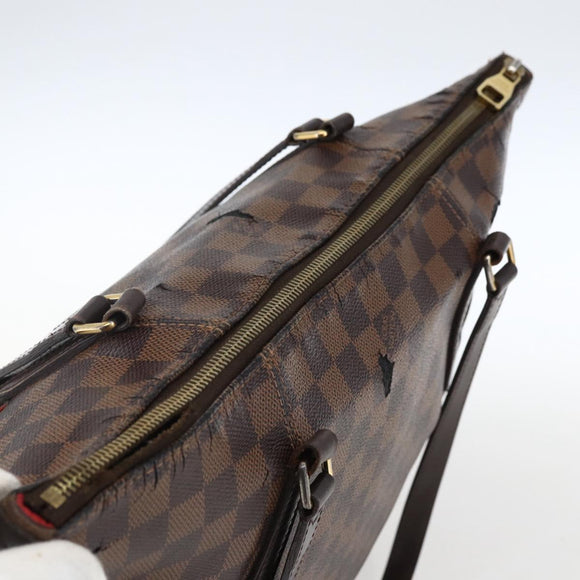 LOUIS VUITTON Damier Ebene Totally MM Hand Bag N41281 LV Auth BA10143