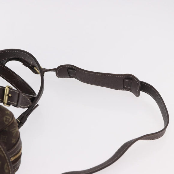 LOUIS VUITTON Monogram Mini Lin Sac Arange Bag Ebene M95221 LV Auth BA10144