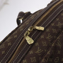 LOUIS VUITTON Monogram Mini Lin Sac Arange Bag Ebene M95221 LV Auth BA10144-19