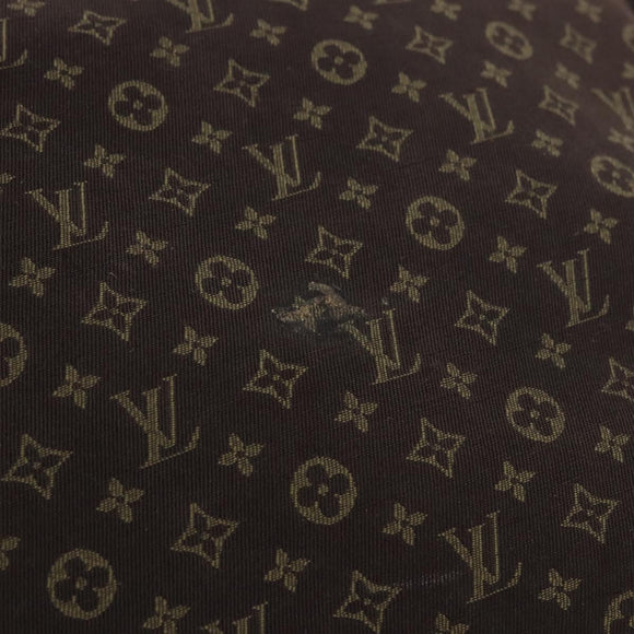 LOUIS VUITTON Monogram Mini Lin Sac Arange Bag Ebene M95221 LV Auth BA10144