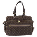 LOUIS VUITTON Monogram Mini Lin Sac Arange Bag Ebene M95221 LV Auth BA10144-27