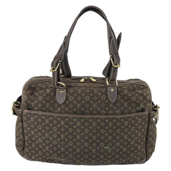 LOUIS VUITTON Monogram Mini Lin Sac Arange Bag Ebene M95221 LV Auth BA10144