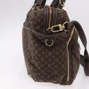 LOUIS VUITTON Monogram Mini Lin Sac Arange Bag Ebene M95221 LV Auth BA10144-4