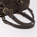 LOUIS VUITTON Monogram Mini Lin Sac Arange Bag Ebene M95221 LV Auth BA10144-7