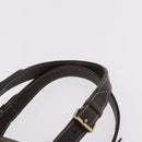 LOUIS VUITTON Monogram Mini Lin Sac Arange Bag Ebene M95221 LV Auth BA10144-14