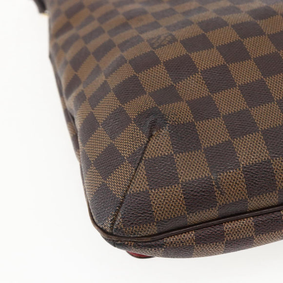 LOUIS VUITTON Damier Ebene Musette Schoudertas N51302 LV Auth BA10145