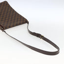 LOUIS VUITTON Damier Ebene Musette Schoudertas N51302 LV Auth BA10145-7