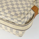 LOUIS VUITTON Damier Azur Naviglio Shoulder Bag N51189 LV Auth BA10147-16