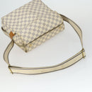 LOUIS VUITTON Damier Azur Naviglio Shoulder Bag N51189 LV Auth BA10147-7