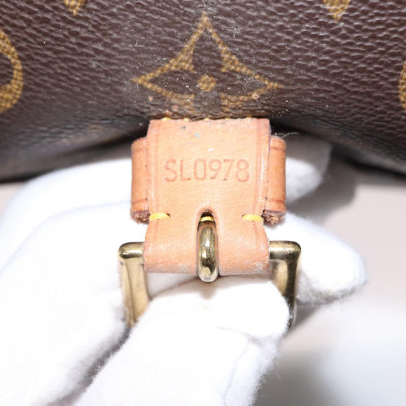 LOUIS VUITTON Monogram Bel Air Hand Bag 2way M51122 LV Auth BA10149
