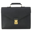 LOUIS VUITTON Epi Serviette Conseiller Briefcase Black M54422 LV Auth BA10153-13