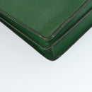 LOUIS VUITTON Epi Serviette Conseiller Vintage Green M54424 LV Auth BA10154-17
