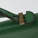 LOUIS VUITTON Epi Serviette Conseiller Vintage Green M54424 LV Auth BA10154-9