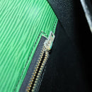LOUIS VUITTON Epi Serviette Conseiller Vintage Green M54424 LV Auth BA10154-23