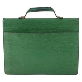 LOUIS VUITTON Epi Serviette Conseiller Vintage Green M54424 LV Auth BA10154 - 0