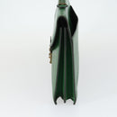 LOUIS VUITTON Epi Serviette Conseiller Vintage Green M54424 LV Auth BA10154-3