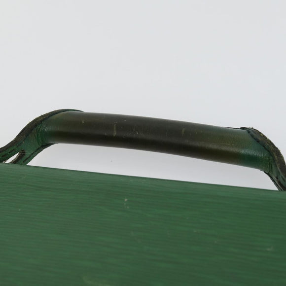 LOUIS VUITTON Epi Serviette Conseiller Vintage Green M54424 LV Auth BA10154