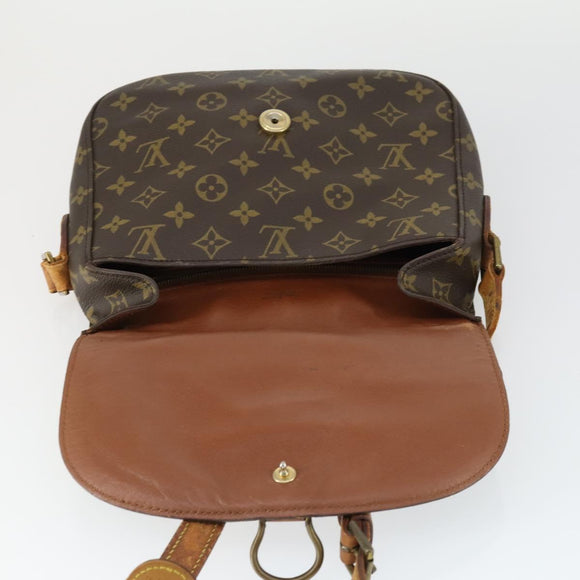 LOUIS VUITTON Monogram Saint Cloud GM Shoulder Bag M51242 LV Auth BA10157