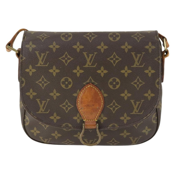 LOUIS VUITTON Monogram Saint Cloud GM Shoulder Bag M51242 LV Auth BA10157