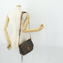 LOUIS VUITTON Monogram Saint Cloud GM Shoulder Bag M51242 LV Auth BA10157-25