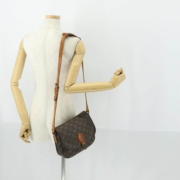 LOUIS VUITTON Monogram Saint Cloud GM Shoulder Bag M51242 LV Auth BA10157