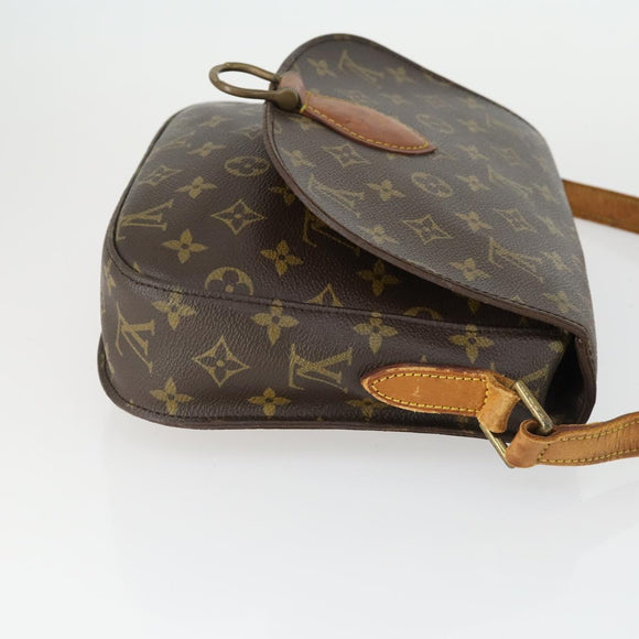 LOUIS VUITTON Monogram Saint Cloud GM Shoulder Bag M51242 LV Auth BA10157