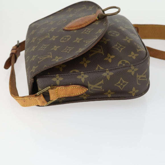 LOUIS VUITTON Monogram Saint Cloud GM Shoulder Bag M51242 LV Auth BA10157