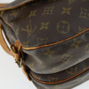 LOUIS VUITTON Monogram Saumur 30 Shoulder Bag M42256 LV Auth BA10158-18