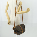 LOUIS VUITTON Monogram Saumur 30 Shoulder Bag M42256 LV Auth BA10158-29