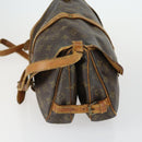 LOUIS VUITTON Monogram Saumur 30 Shoulder Bag M42256 LV Auth BA10158-4